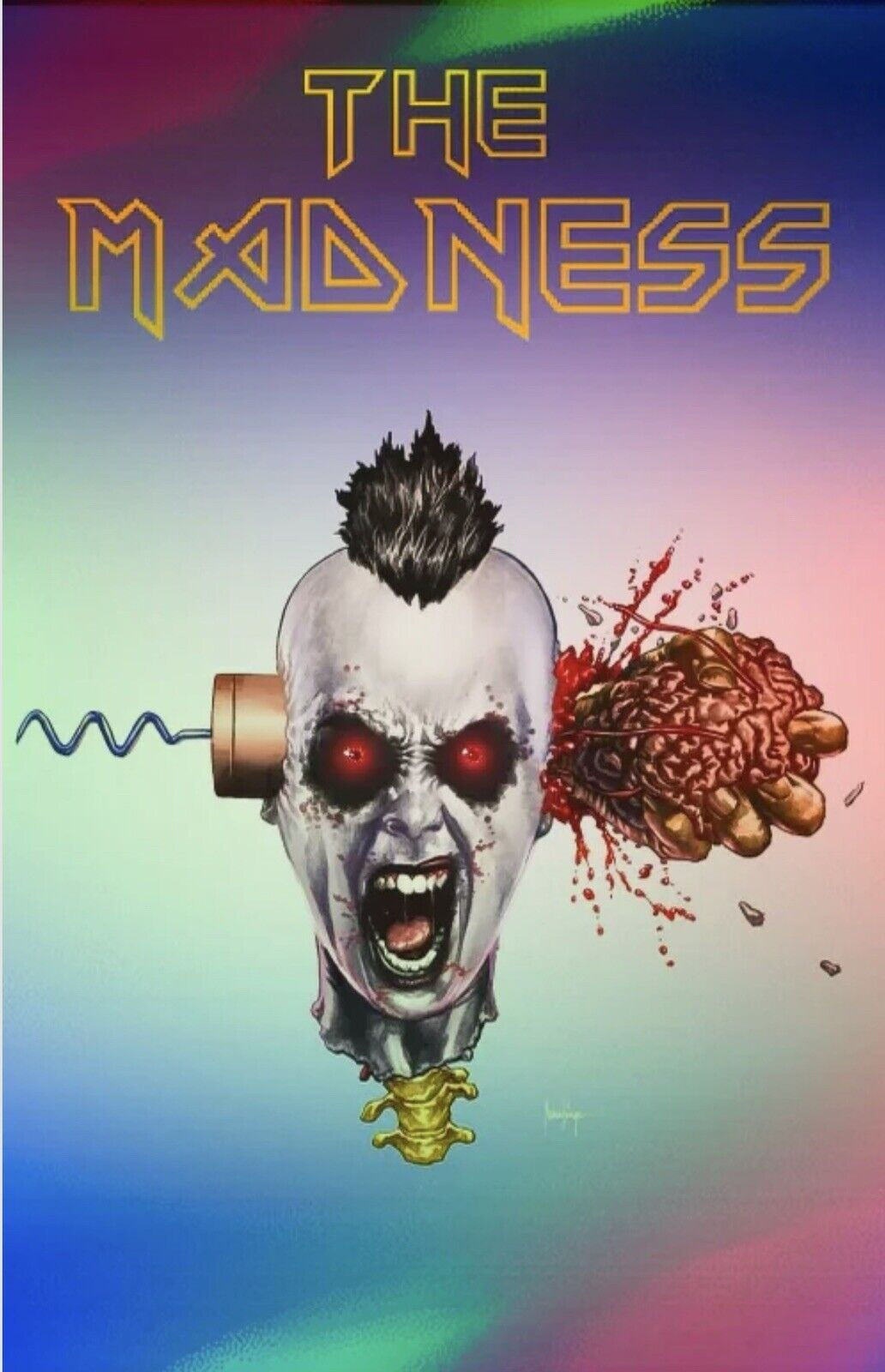 The Madness #1 (2023) Mico Suayan Iron Maiden Foil Homage Variant Ltd to 350