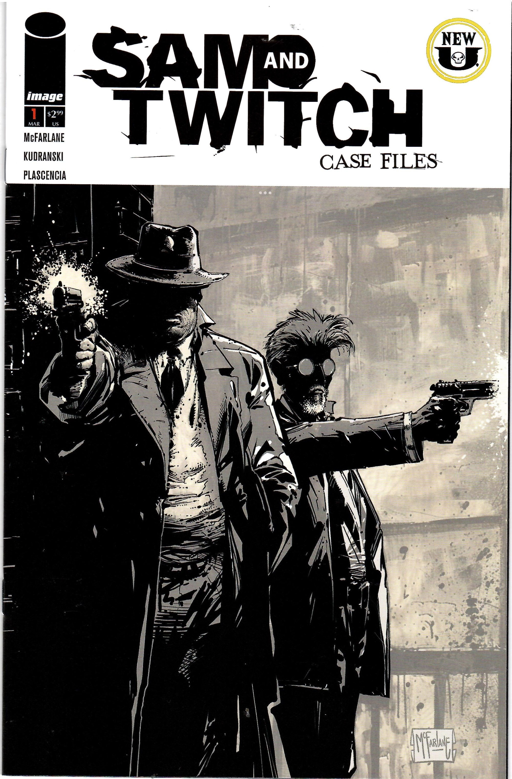 Sam And Twitch Case Files #1 CVR B Todd McFarlane Variant (2024) Spawn