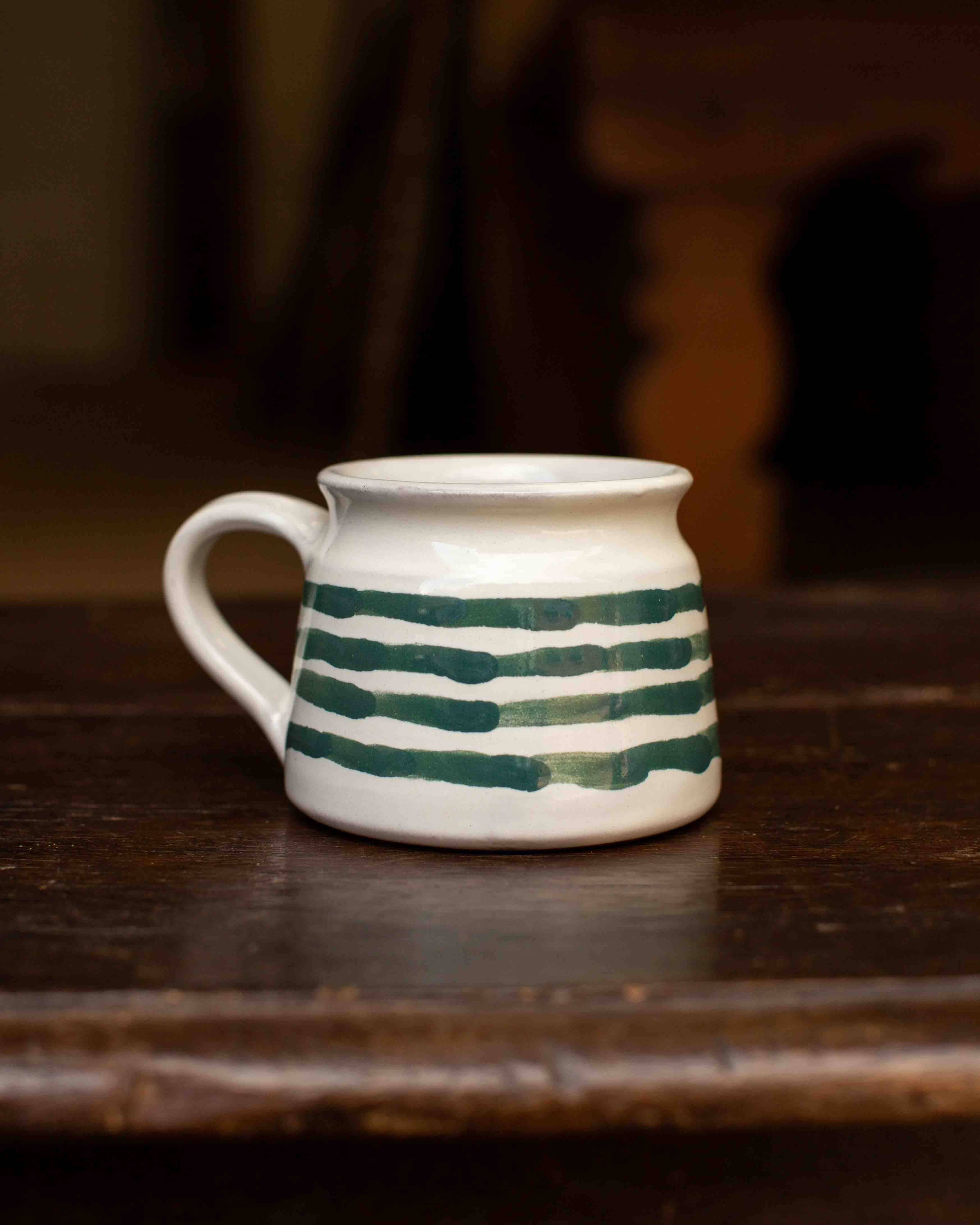 Green Stripe Mug