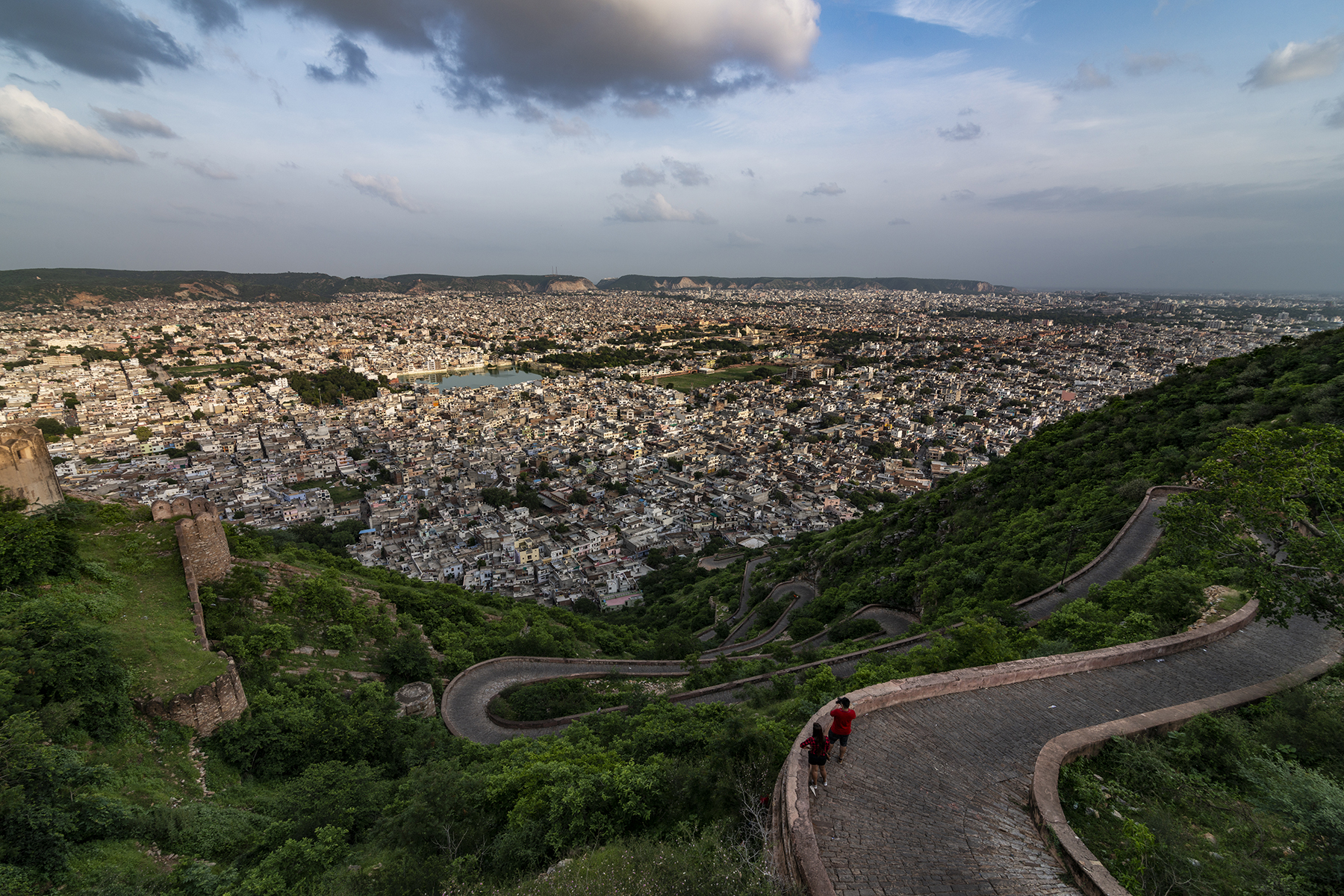 View from Nahargarh Fort, Jaipur