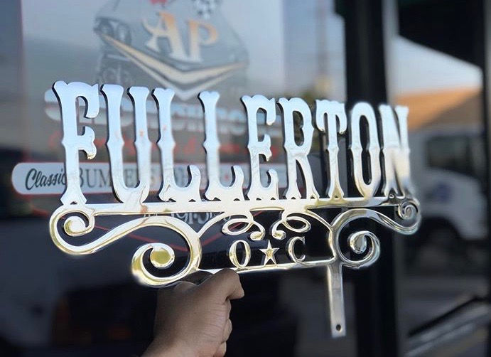Thumbnail: Chrome Car Plaques