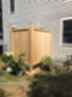 Duxbury Outdoor Shower