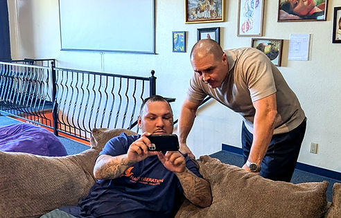 Case management services helping formerly incarcerated individuals navigate reentry and access vital resources.
