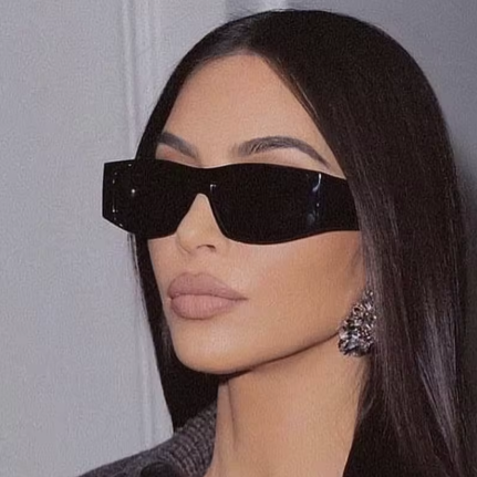 Óculos de Sol Femininos Retrô em Formato de Ovo – Armação Pequena Quadrada Estilo Gato, Polarizados