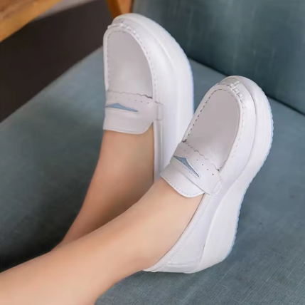 Sapatilhas Femininas de Luxo – Modelo Raso Estilo Bailarina, Flats Slip-On Confortáveis, Design Fash