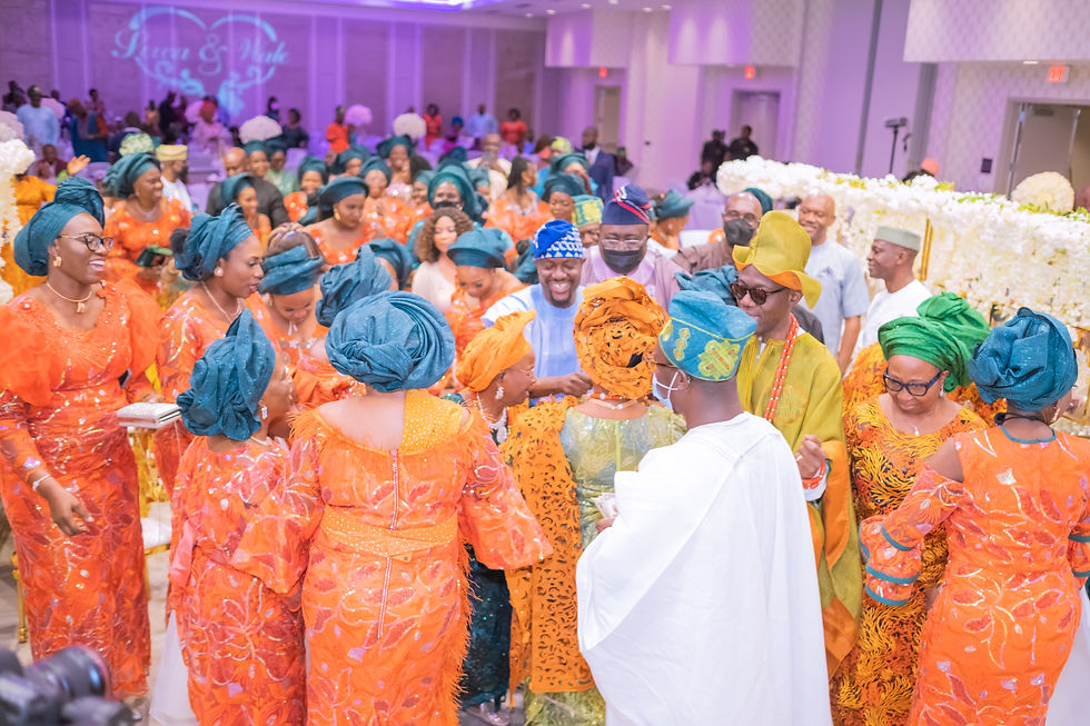 Nigerian Wedding Guests