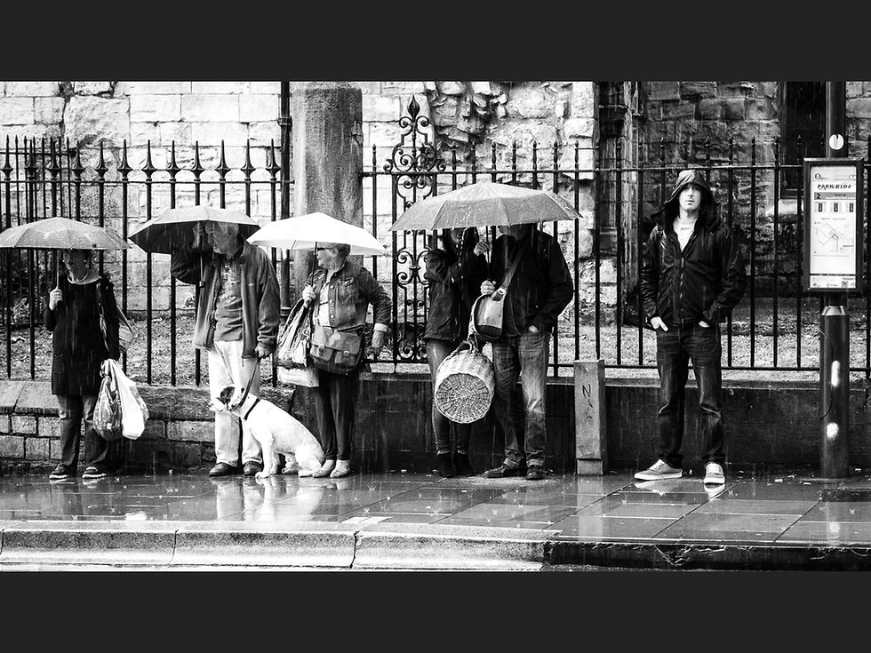 Man without an Umbrella
