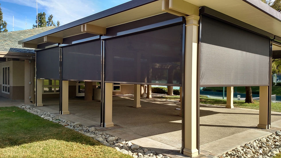 Thumbnail: 22' x 9' Eclipse® 5" E-Zip Cassette Screen
