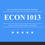 Thumbnail: Western Sydney University - ECON 1013: The Australian Macroeconomy