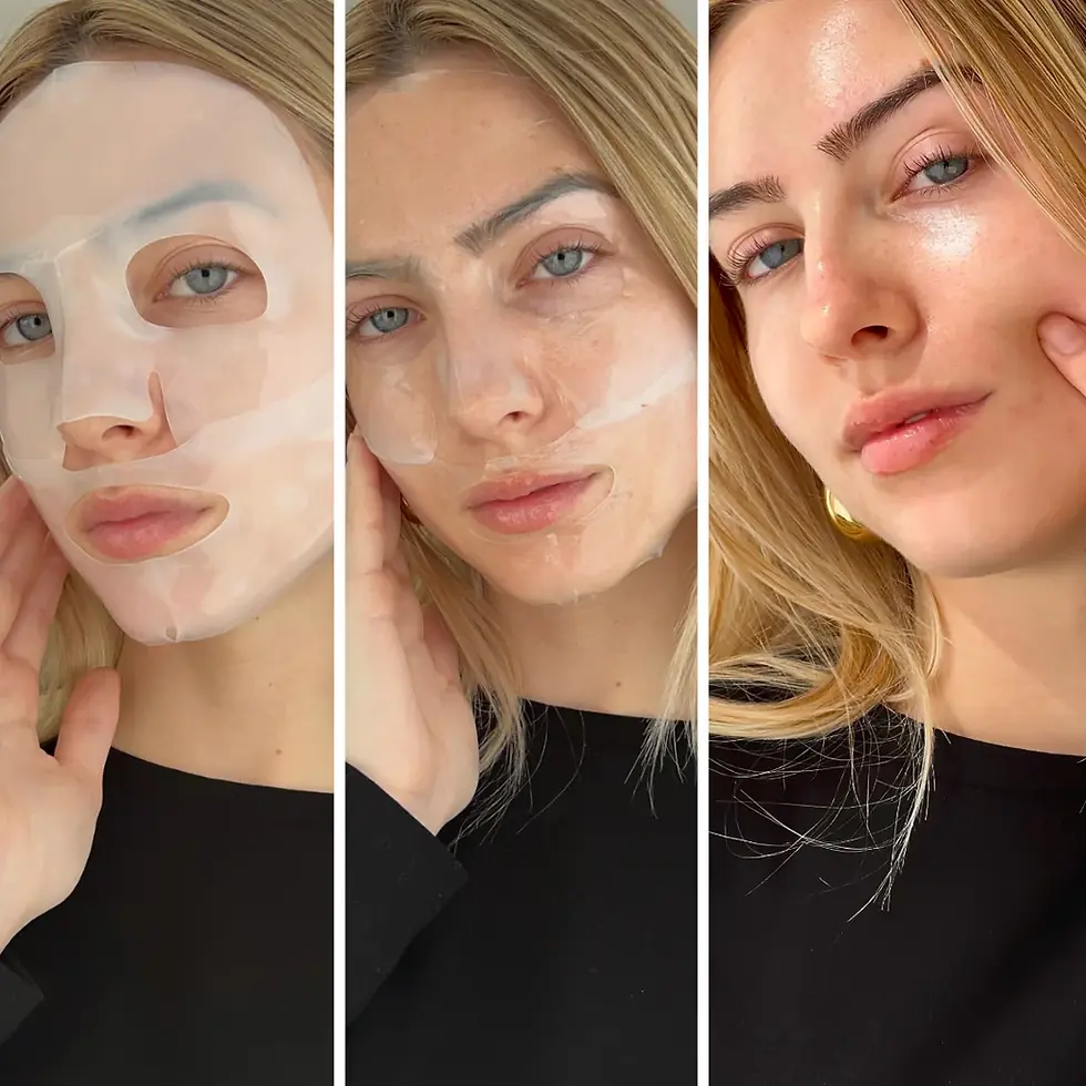 縮圖：SAMPAR 4 MASQUES CORÉEN COLLAGÈNE HYDRAFUSE 4H