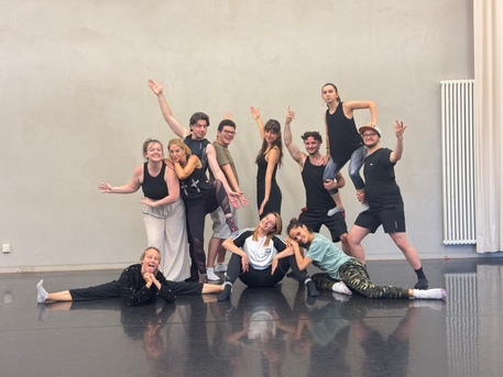 Participants of the first Digital Presence Lab for Performing Artists, led by Kseniia Lohvyniuk in Berlin, 17–20 August 2026.