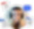 ヘッドセット女性、DOC、PPT、PNG、吹き出しのアイコンと笑顔。株式会社Mnny