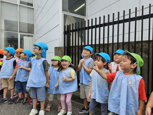電車をみたよ🚃 かなえ先生投稿