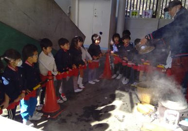 1月【年長】おもちつき会