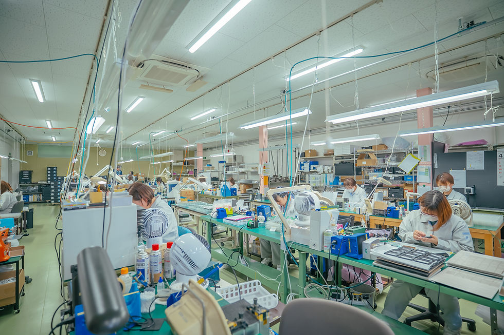 エー・アイ・エヌの組み立て現場