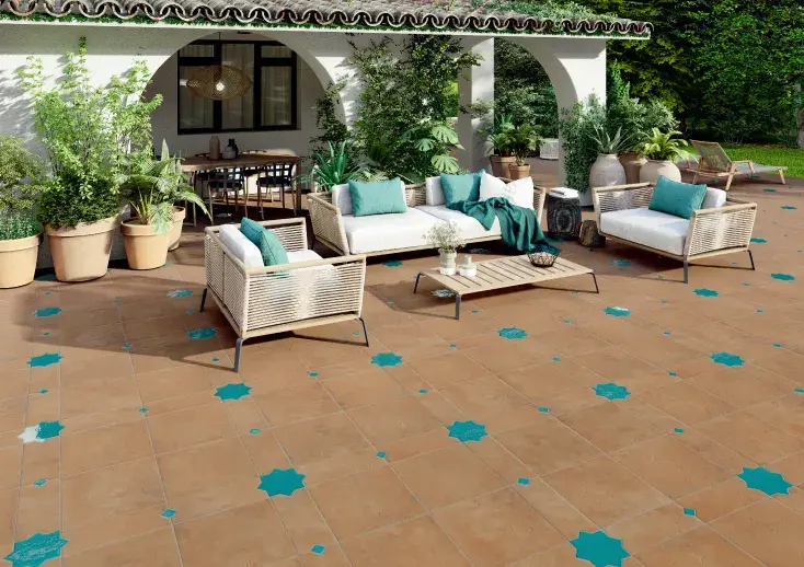 エンジェル壁画 テラコッタタイル エンジェル壁画 テラコッタタイル