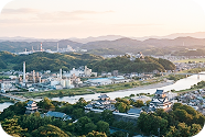 三河・遠州の川沿いの城と街並み