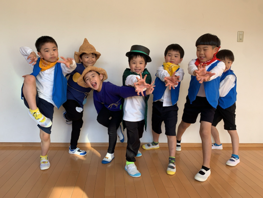 ３歳児から5歳児クラスの発表会！