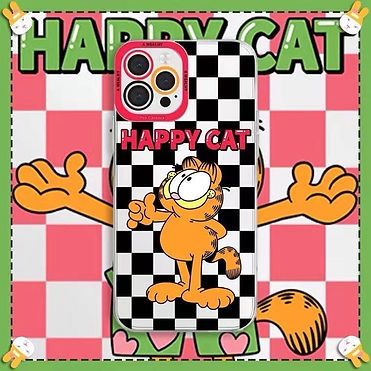 Happy cat black case.jpeg