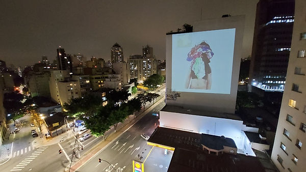 Sao paulo. exposicion panas. proyeccion