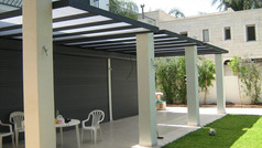 פרגולת אלומיניום