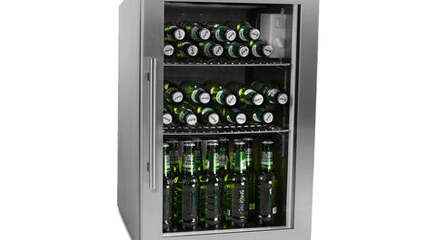 מקרר תצוגה 63 ליטר נירוסטה