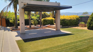 פרגולת אלומיניום תלויה לגינה