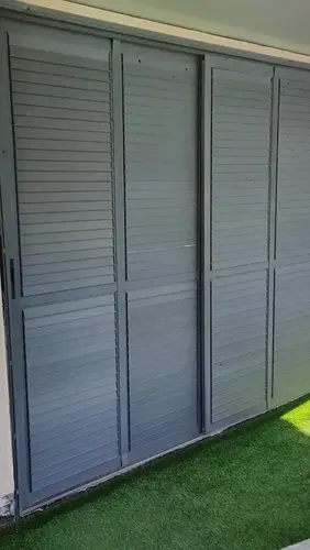 לפני - תריסי הזזה