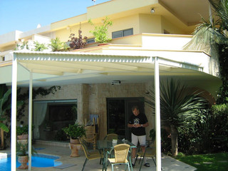 פרגולת הצללה לגינה