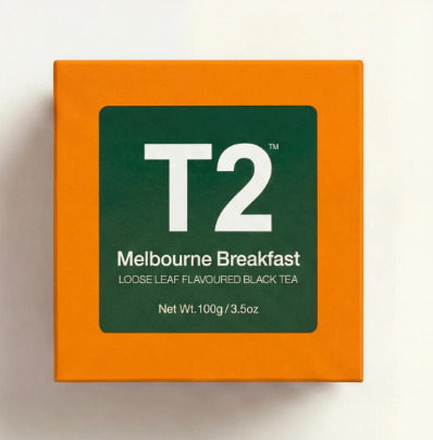 The T2 box comes with 25 compostable tea bags