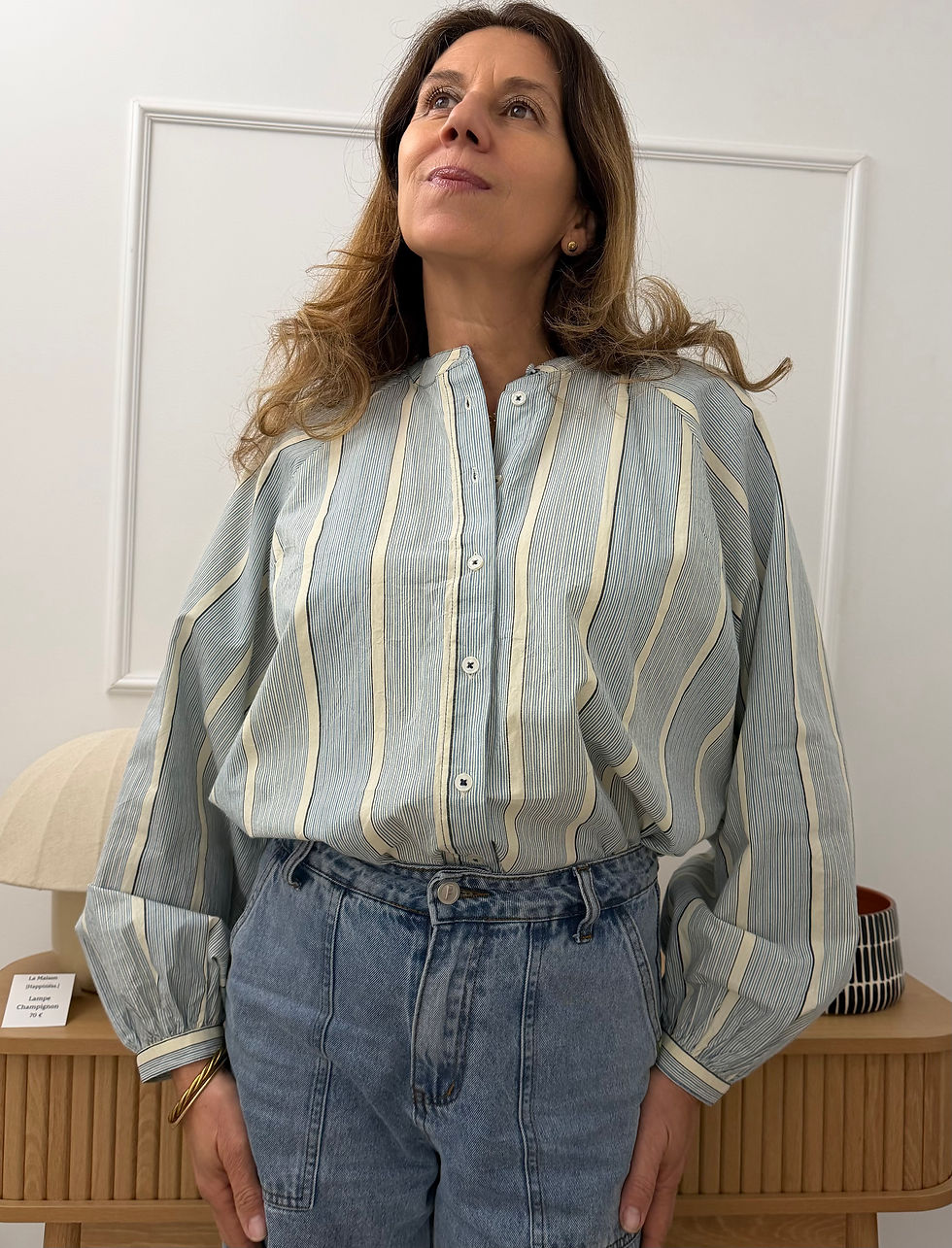 Miniature : Chemise Hatice Blue