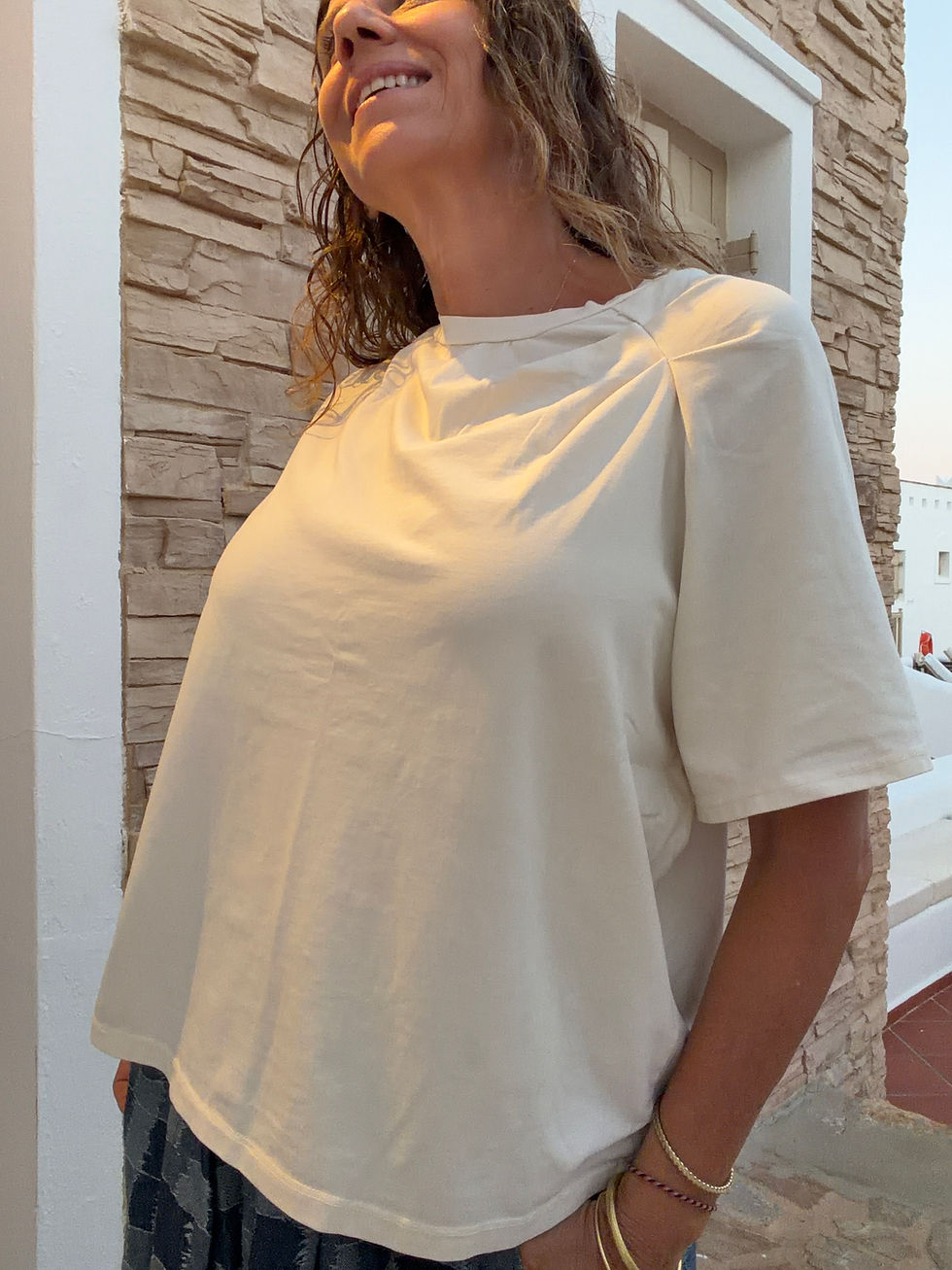 Miniature : Teeshirt JOHANNA PARIS écru 