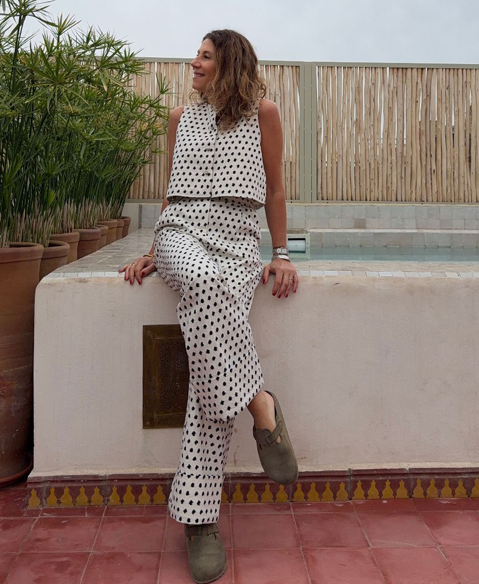 Miniature : Pantalon Isolde crème 