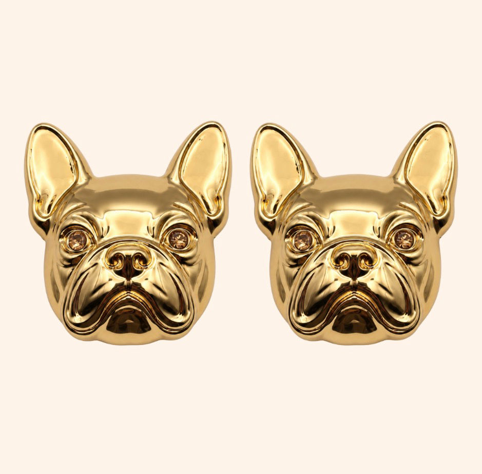 Bijou de Bouton SERGE Le Bulldog
