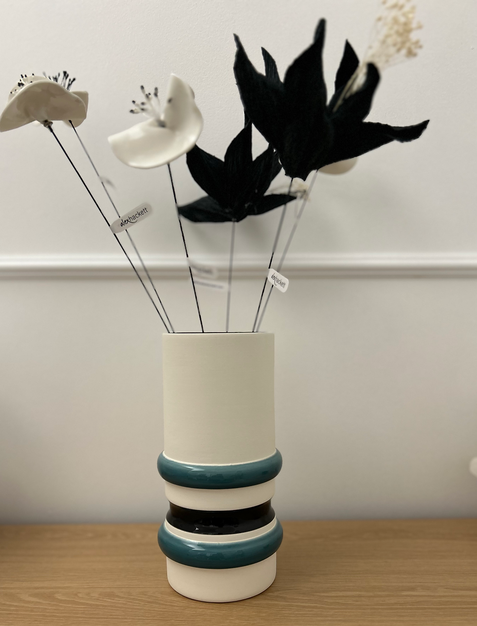 Miniature : Vase Aquarius Bleu Sarah 