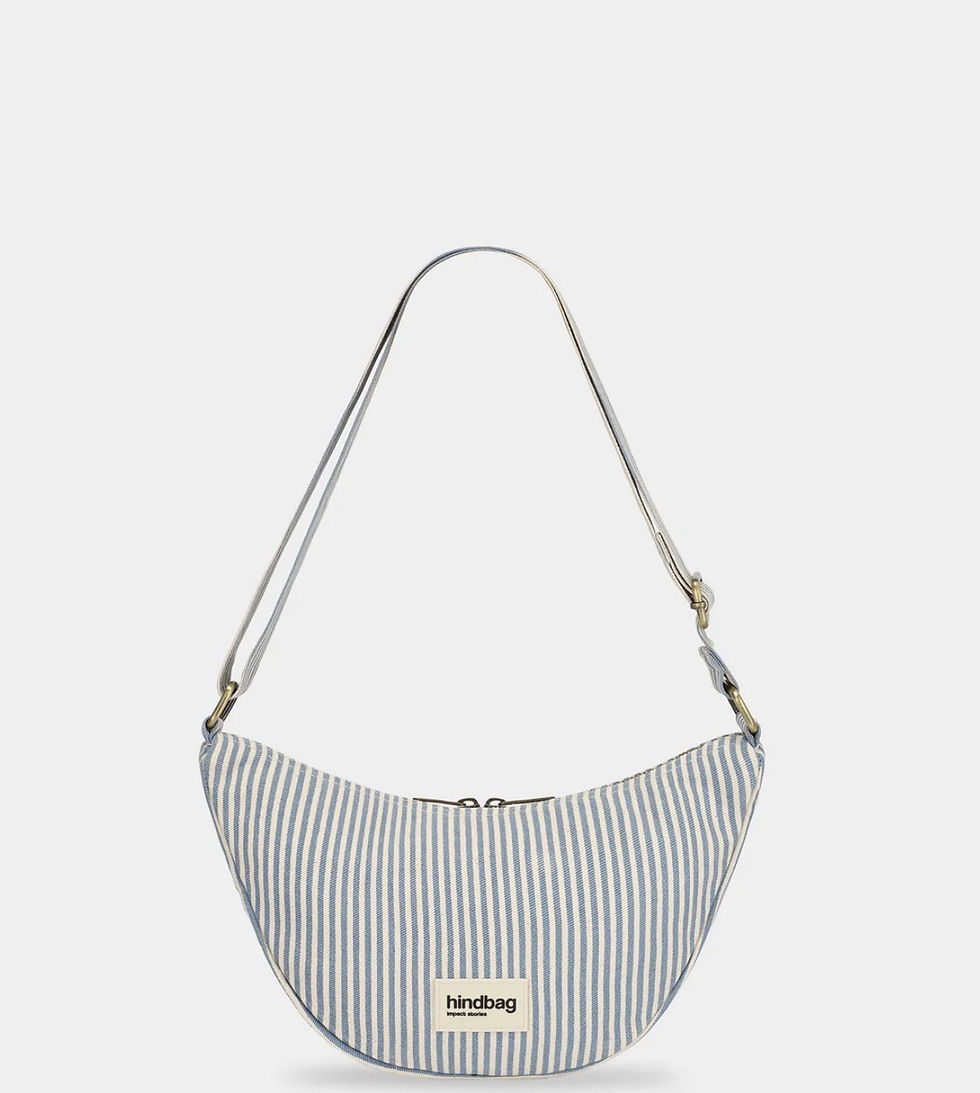 Miniature : Sac Banane Andrea rayures 