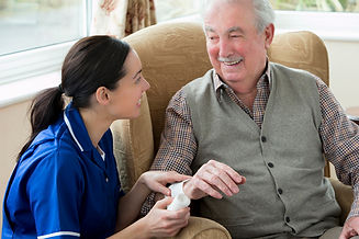 wound care for a resident