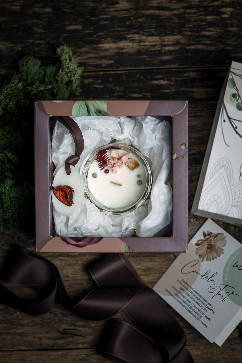 Miniatura: REGALO ZEN - Candela e Tart - Box personalizzata con il nome