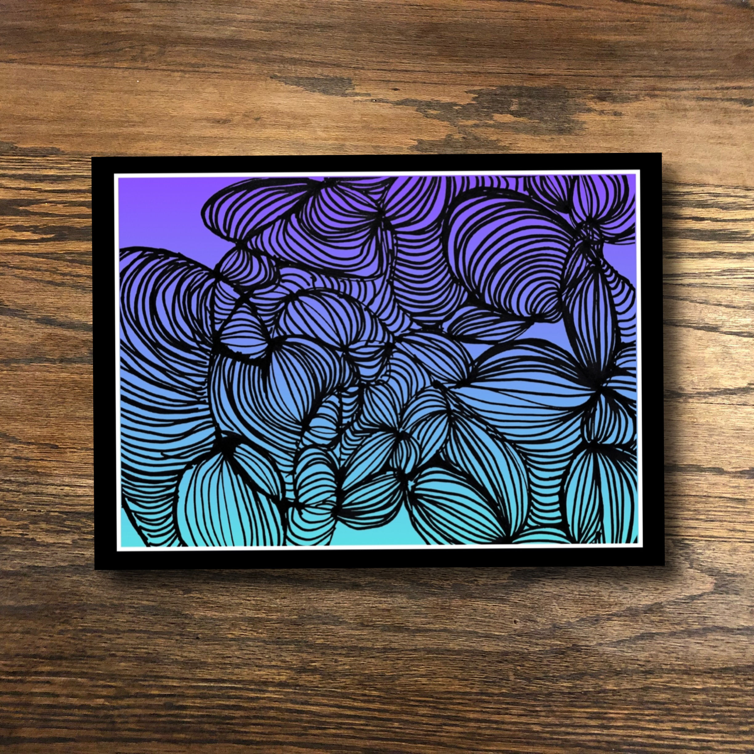 set of 6 notecards