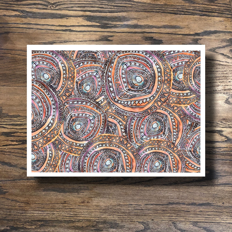 Thumbnail: SB- set of 6 notecards & envelopes