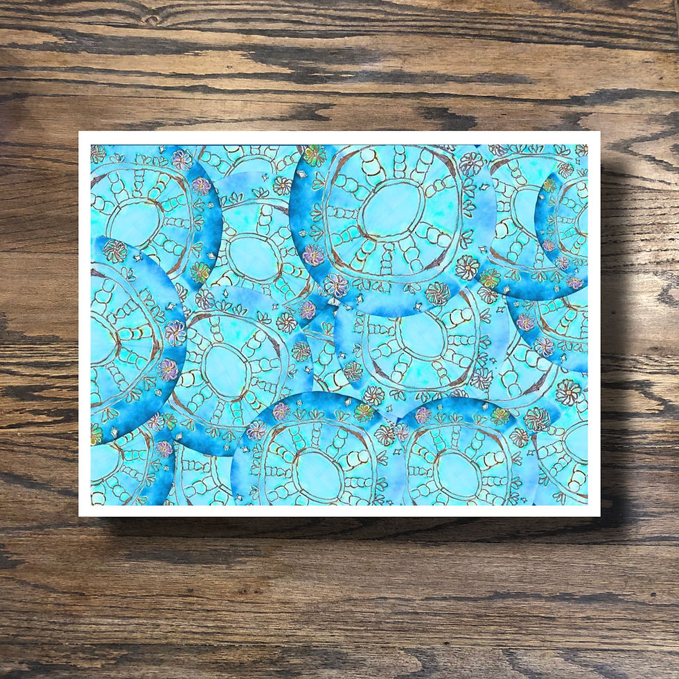 Thumbnail: FC1 - set of 6 notecards w/envelopes