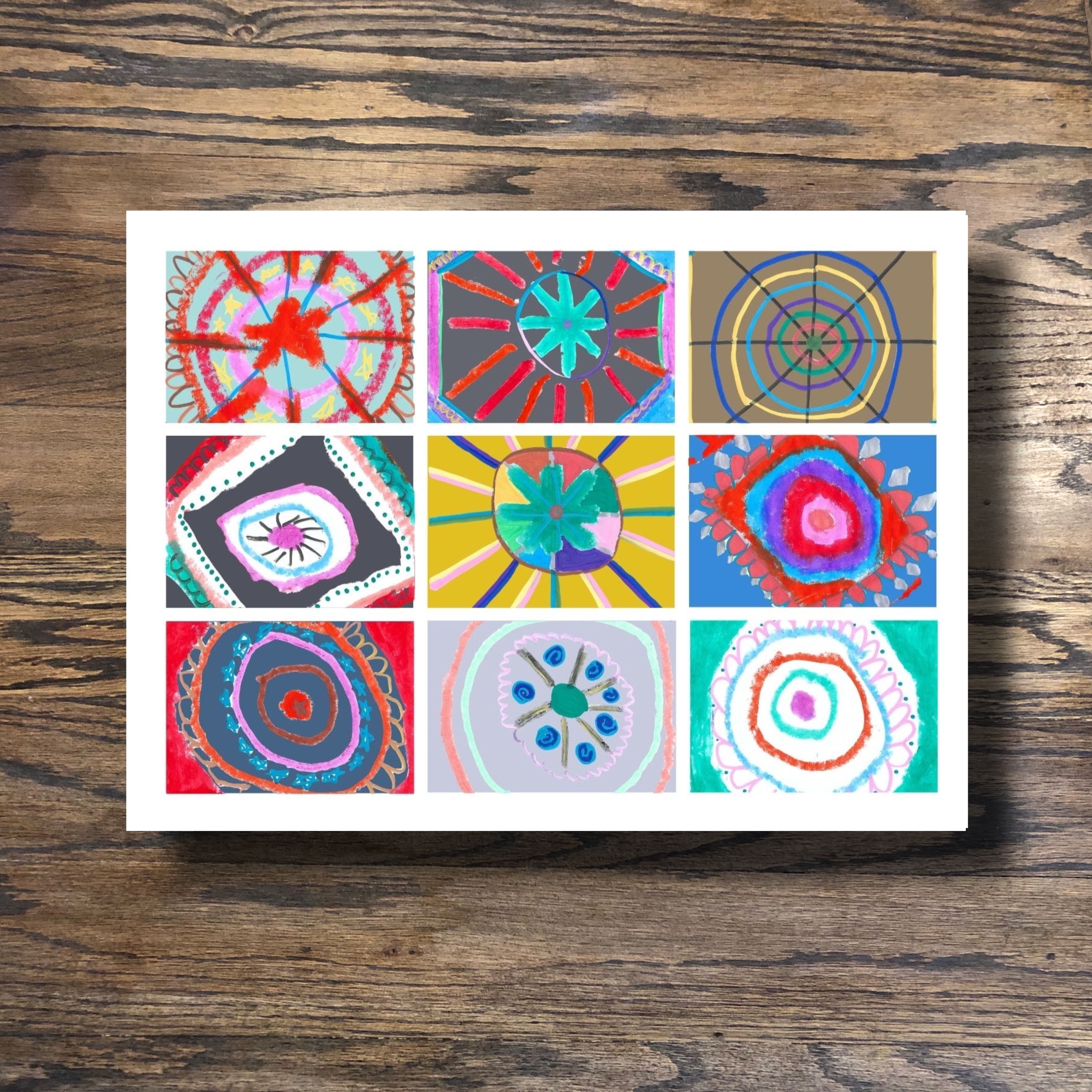 ACFC24251- set of 6 notecards & envelopes