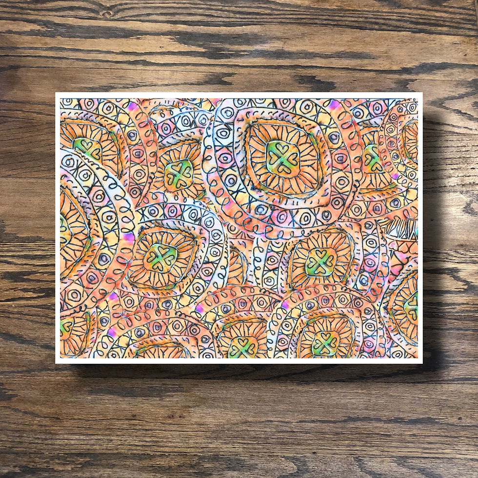 Thumbnail: SB- set of 6 notecards & envelopes