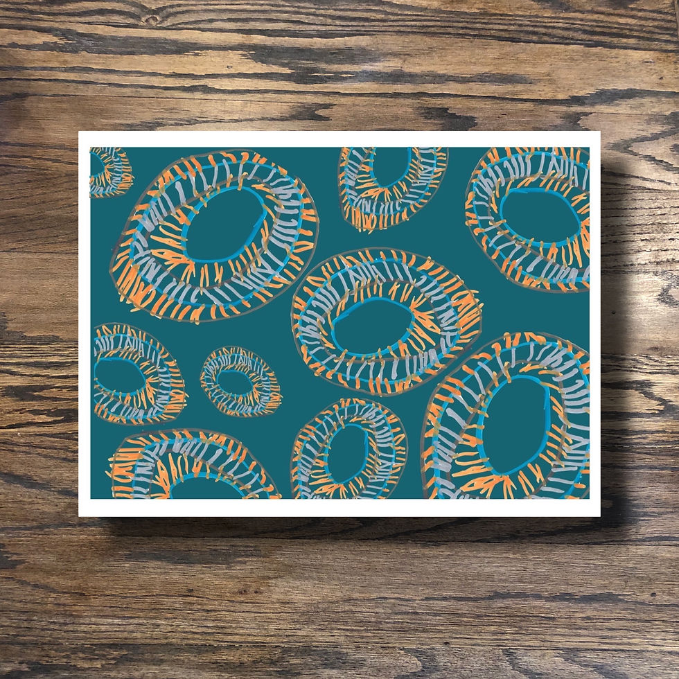 Thumbnail: HC1- set of 6 notecards & envelopes