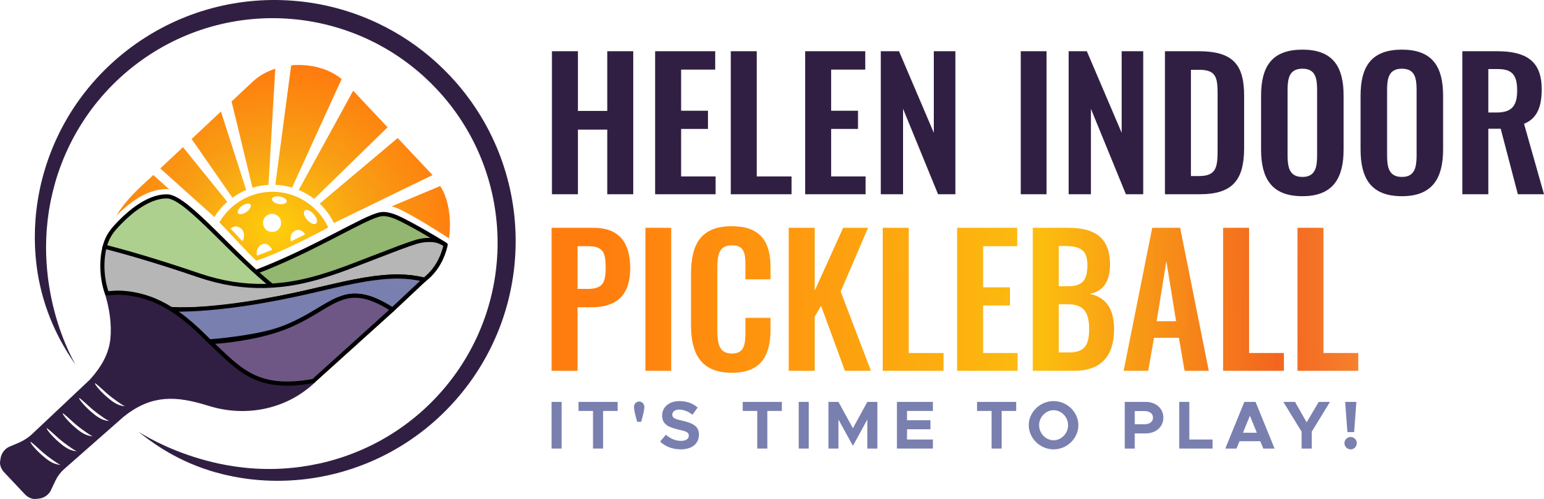 Helen Indoor Pickleball logo