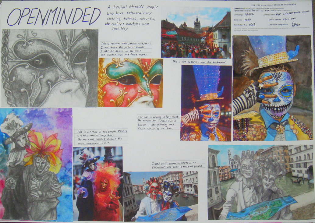 IGCSE Art & Design Examples of Students Artworks