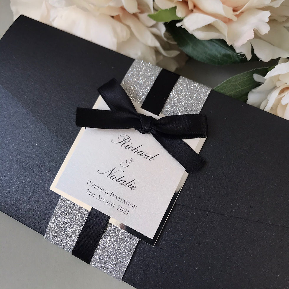 Thumbnail: Danielle Pocketfold Wedding Invitation