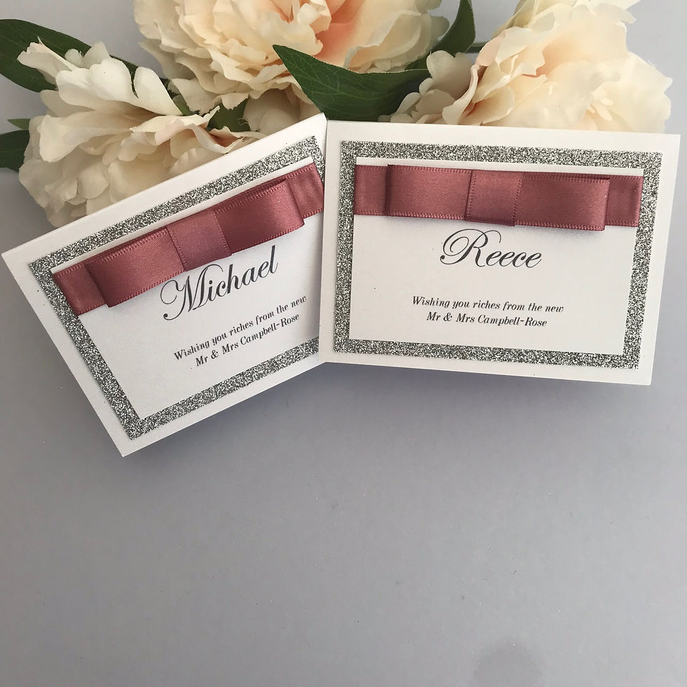 Thumbnail: Scratch Card Holder Place Card