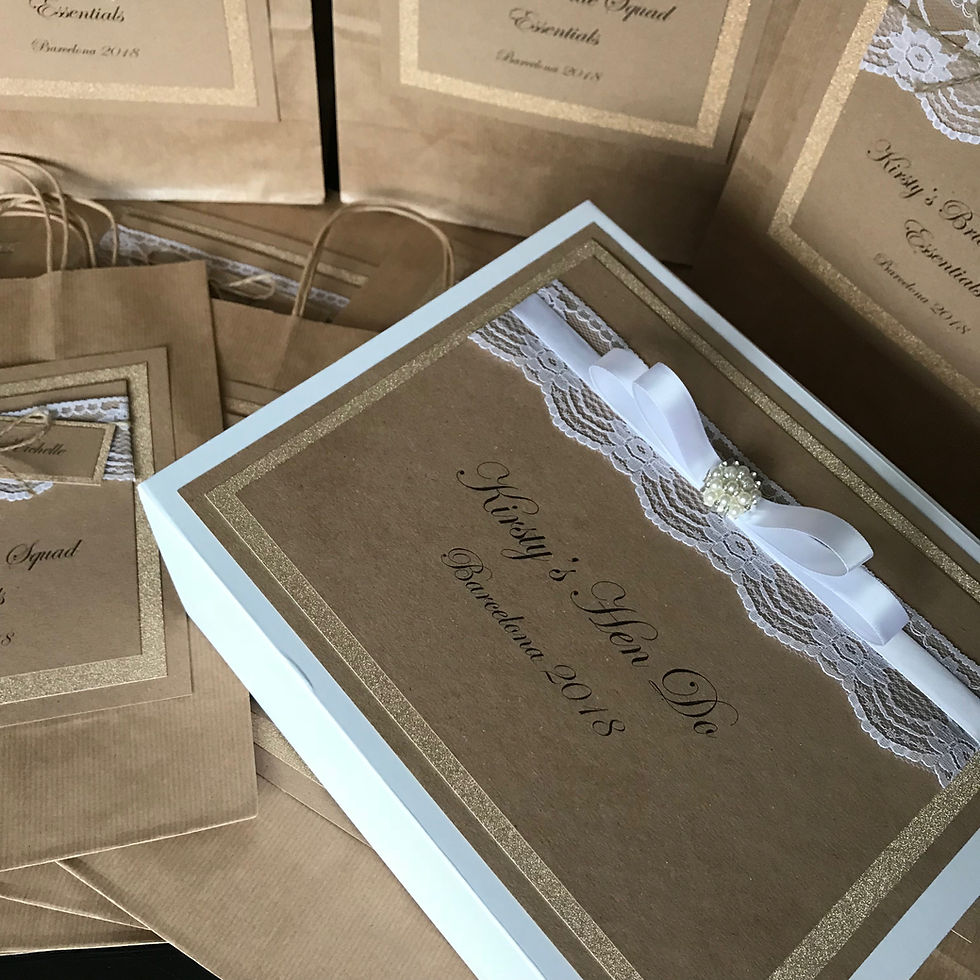 Thumbnail: Hen Do Bride Keepsake Box