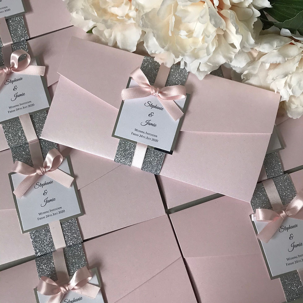 Thumbnail: Danielle Pocketfold Wedding Invitation